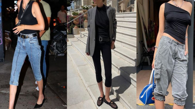 A Polêmica Calça Capri dos Anos 2000 Está de Volta com Looks Estilosos