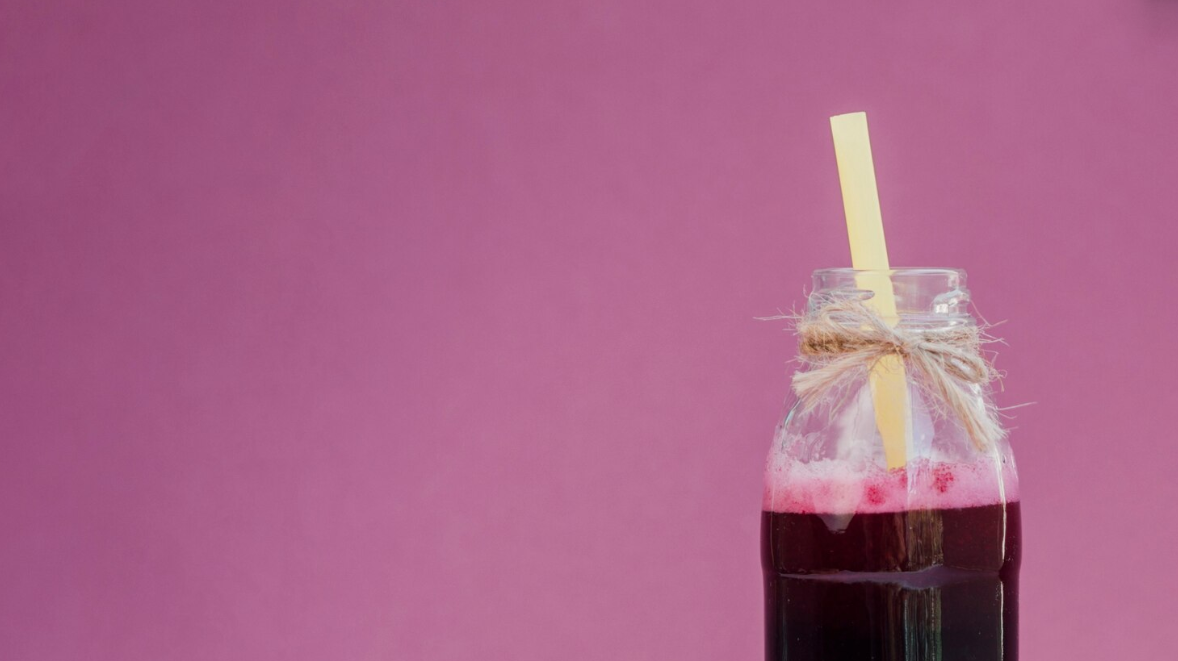 Suco com Folha de Amora